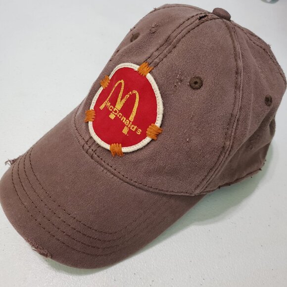 McDonald's Other - McDonalds Men Hat One Size Brown I'm Lovin It‎ Logo Embroidered